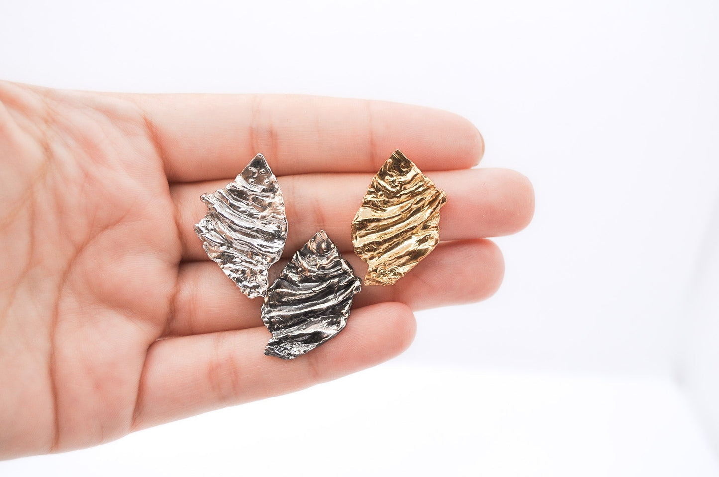 A'mmare Jewelry - Battigia Earrings Silver