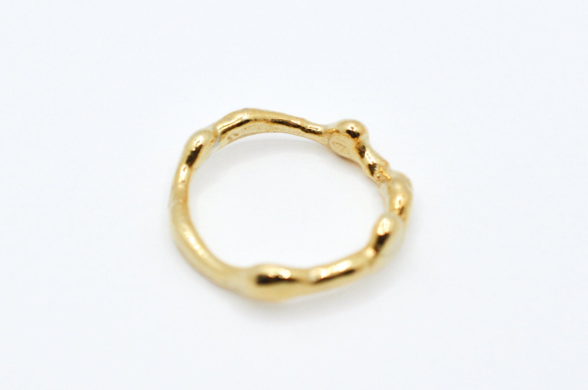 A'mmare Jewelry - Condensa Ring Gold Plated