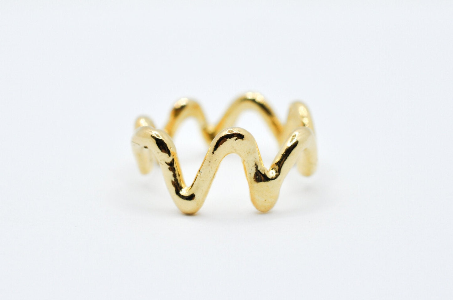 A'mmare Jewelry - Mosso Ring Gold Plated